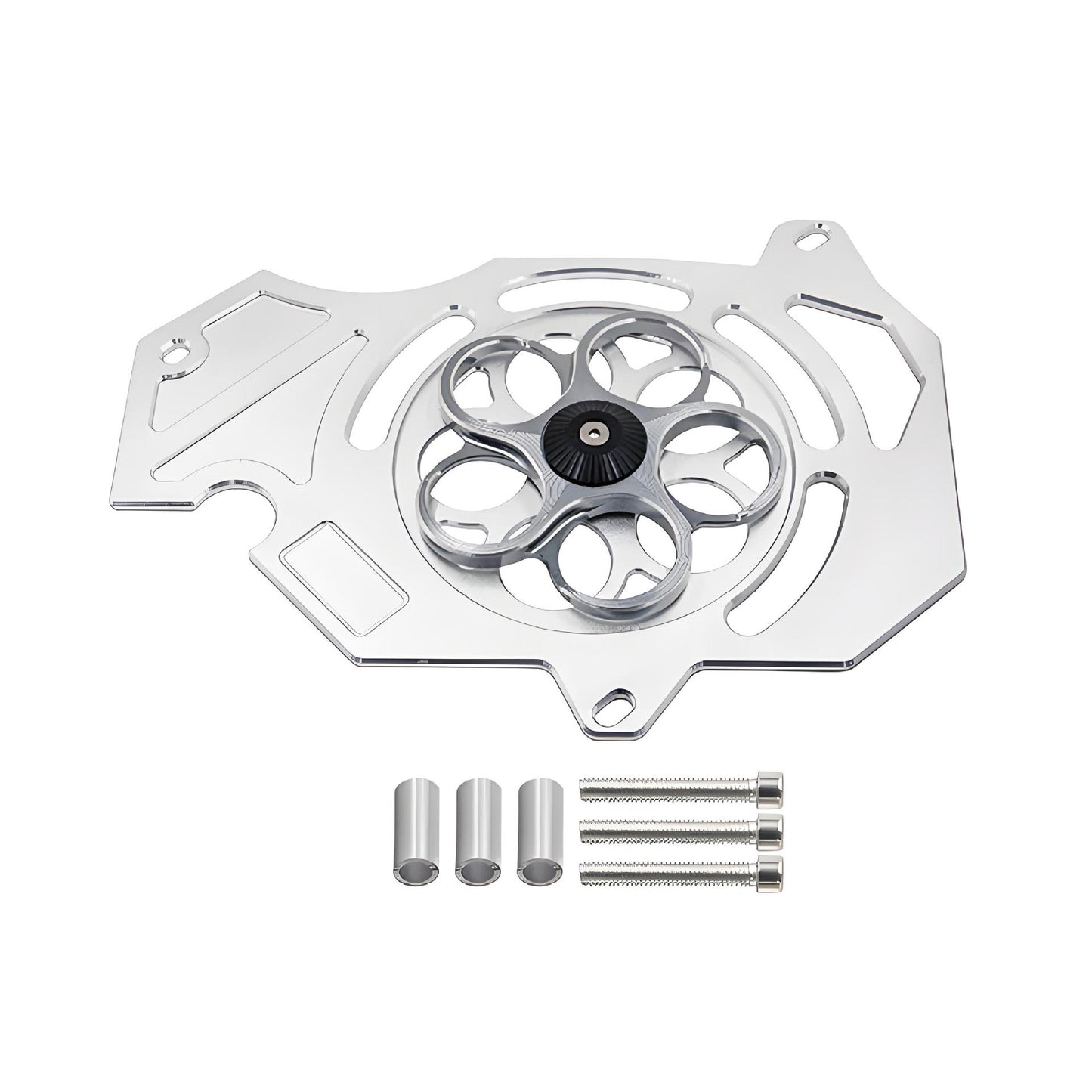 CNC Machined Motorcycle Radiator Grille for Honda VARIO/PCX/ADV160 Models Includes Fan Shroud For Improved Cooling