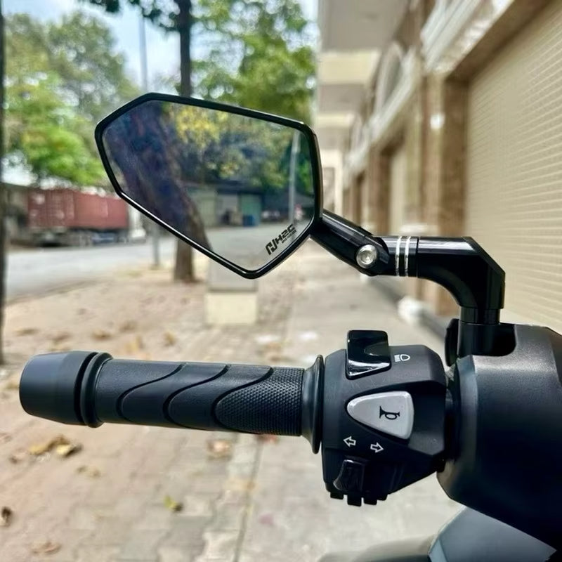 Durable Universal Motorcycle Rearview Mirror Aluminum Alloy Side Bar End Body Part for Motorbikes