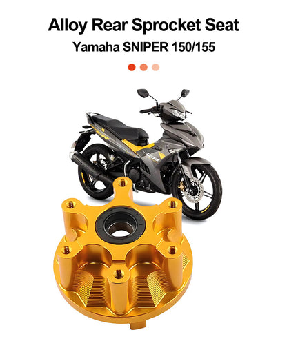 Motorcycle Buffer Body Rear Sprocket Seat Rear Tooth Plate Wheel Seat For Yamaha Sniper 150/155 V1 V2