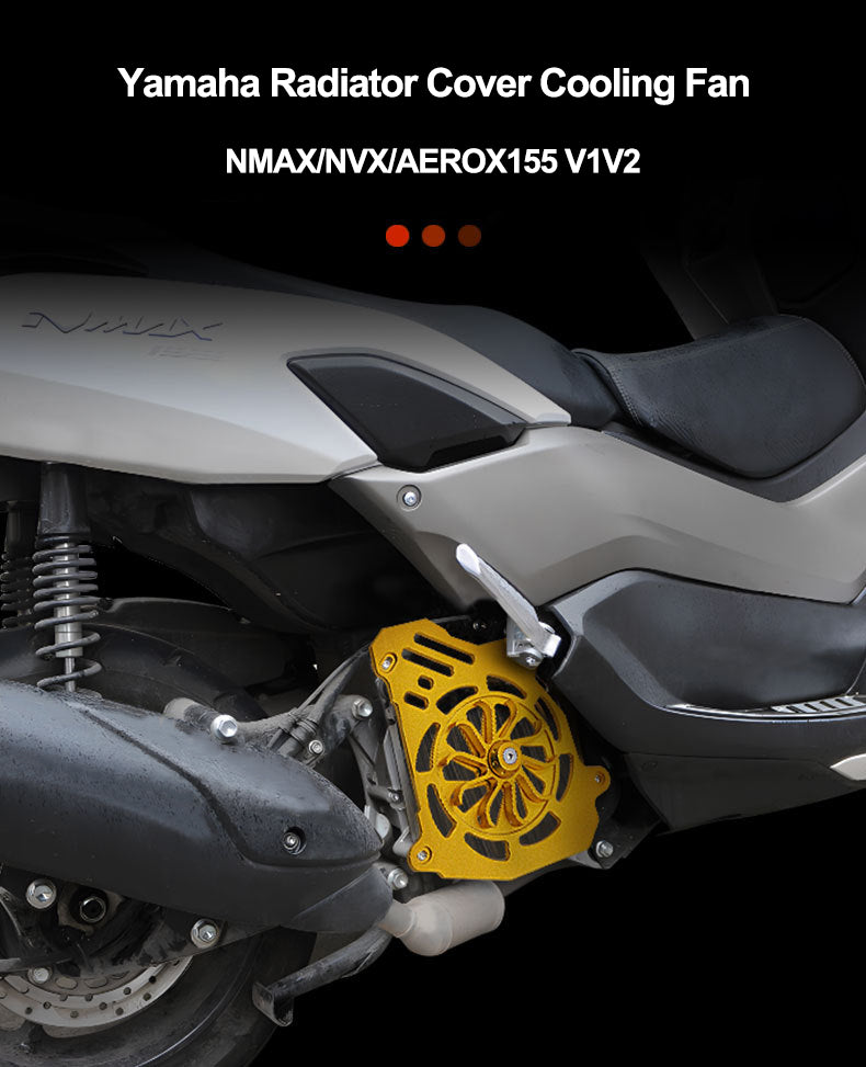 For Yamaha NMAX/NVX/AEROX155 V1/V2 Motorcycle CNC Aftermarket Radiator Grille Motorbike Parts