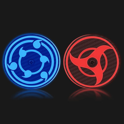 Universal Motorcycle LED RGB Sharingan Rotating Brake Light Bulb - Motocircuit