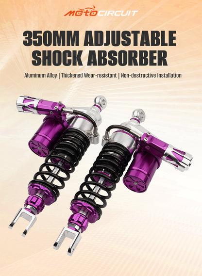 Motorcycle CNC rear shock absorber 350mm