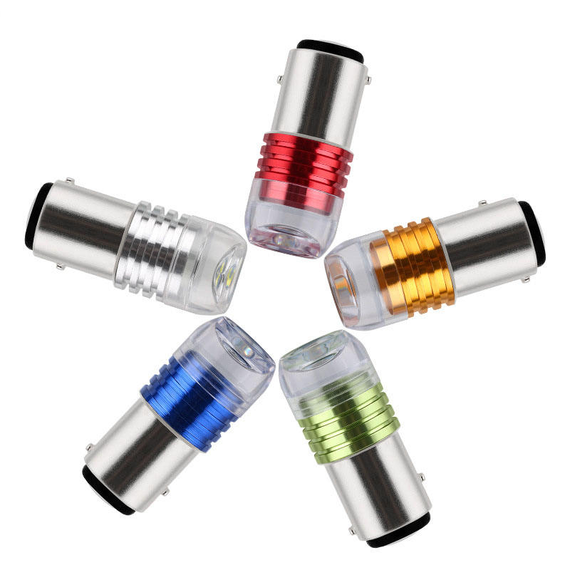 High-Performance LED Bulbs Motorcycle Turn Signals Reverse Brake Lights DC12V 6W 1156/1157 Fog Lights