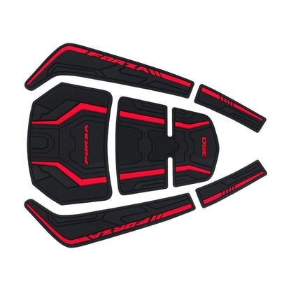 For Honda Forza 350 Rubber Fuel Tank Stickers Motorcycle Modification Accessory