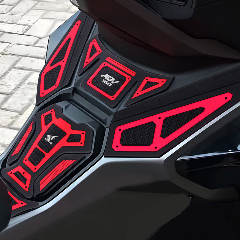 Motorcycle Rubber Fuel Tank Decorative Protective Sticker For 2022-2024 Honda ADV160 Models Motorbike Parts