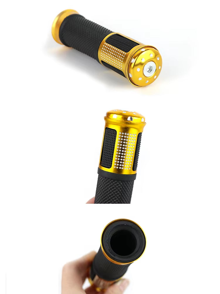Universal 7/8" 22MM Motorcycle Handlebar Grips for KTM Honda Yamaha Suzuki Ducati