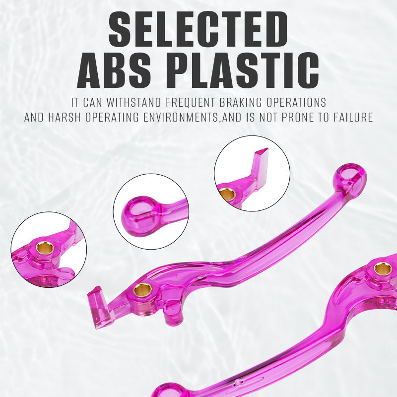 Partes De Motocicleta for Yamaha Motobike Modification Accessories Motorcycle ABS Transparent Brake Handle Lever