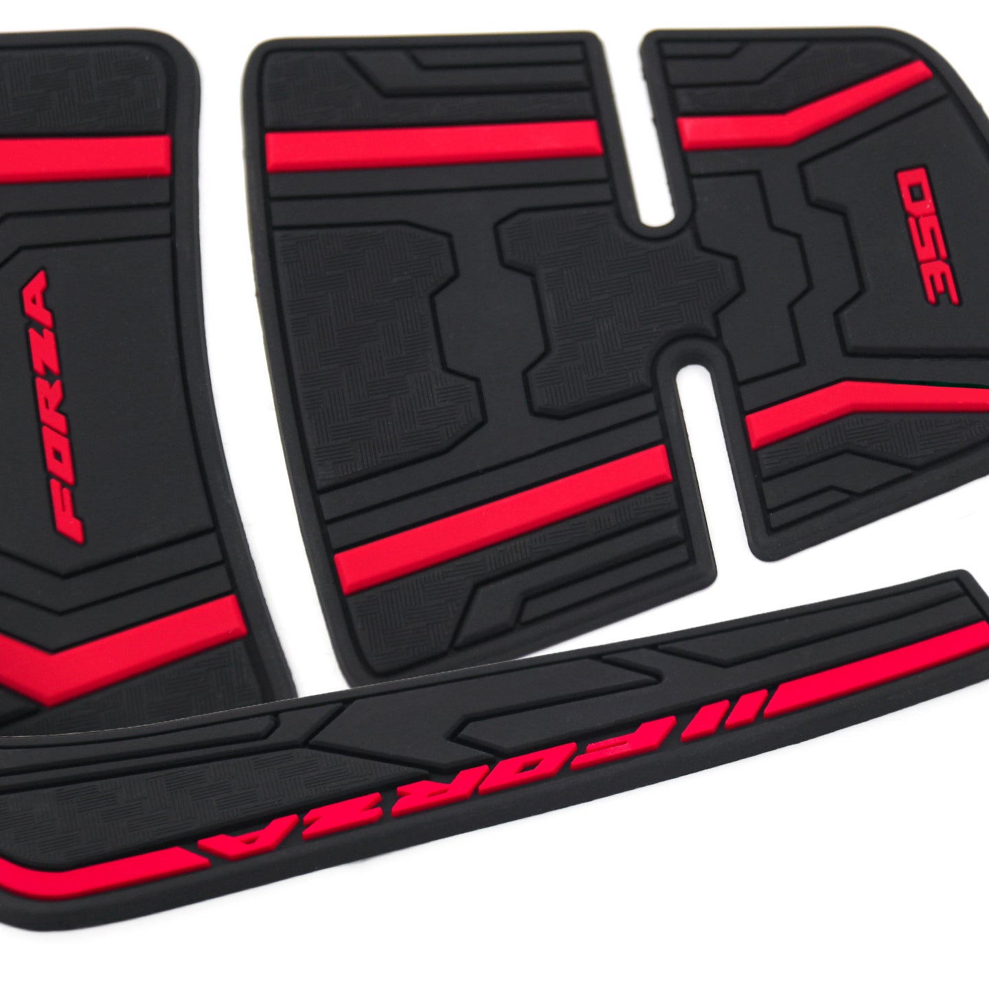 For Honda Forza 350 Rubber Fuel Tank Stickers Motorcycle Modification Accessory