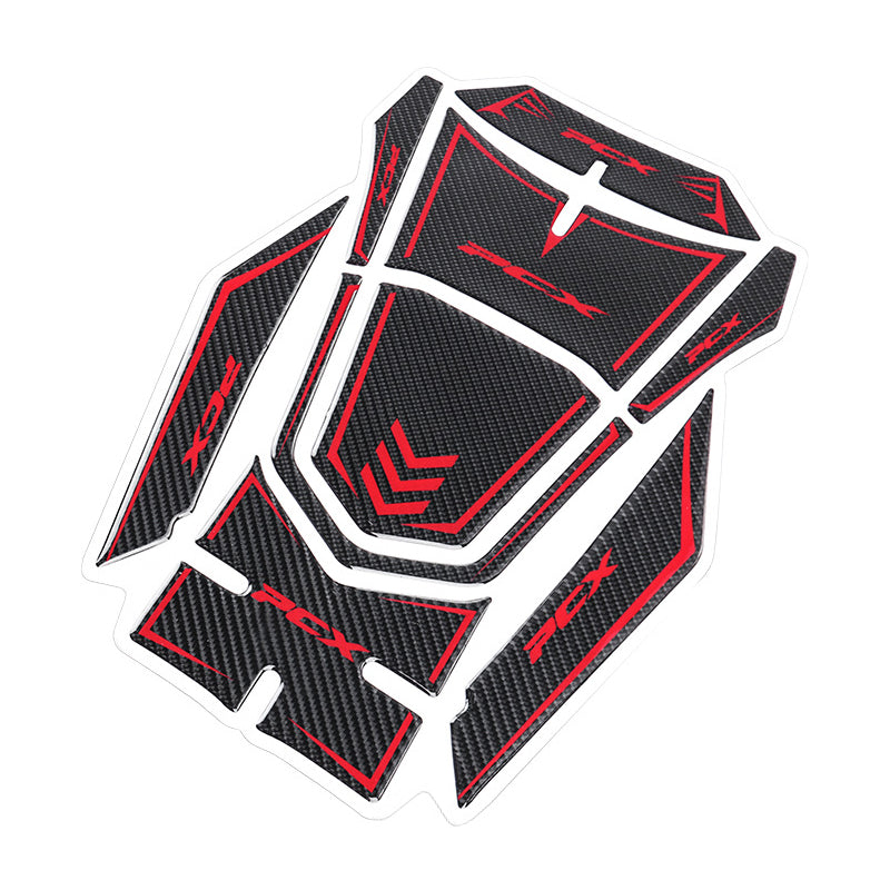 3D Carbon Fiber Fuel Tank Decal For 2021 Honda PCX160 Motorcycle - Motorbike Modification Accessory