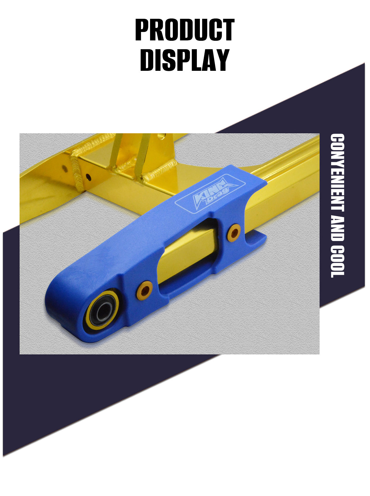 Motocircuit Motorcycle Rear Swingarm Protector for LC135 Y15ZR Lower Rubber Sleeve Retrofit/Upgrade Accessories
