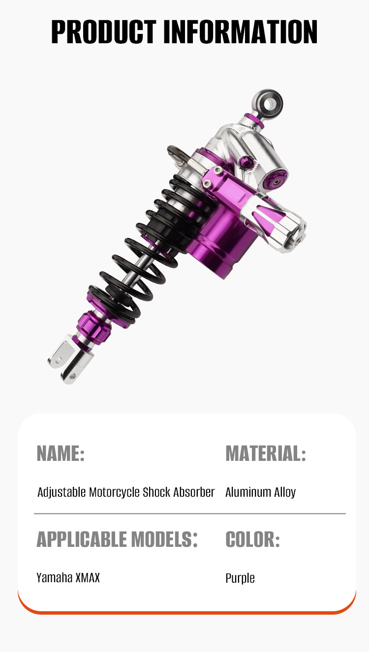 Motorcycle CNC rear shock absorber 350mm