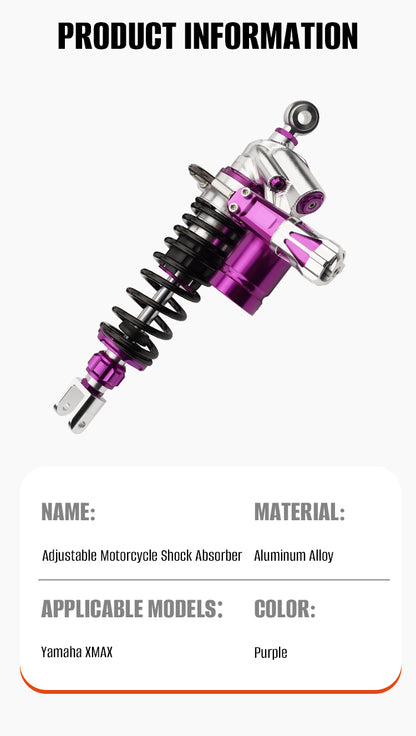 Motorcycle CNC rear shock absorber 350mm