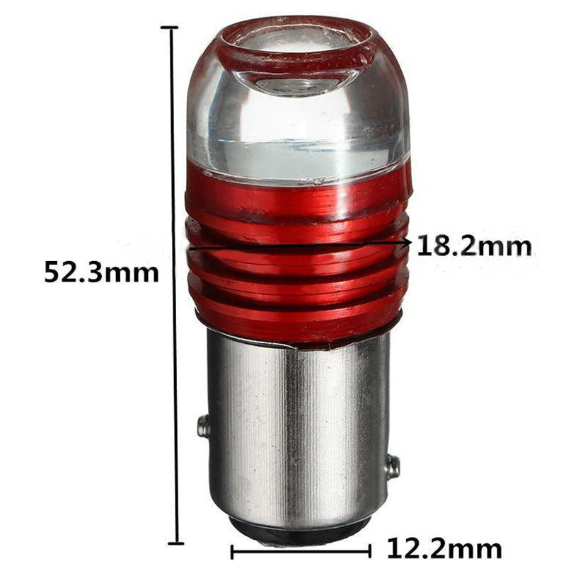 High-Performance LED Bulbs Motorcycle Turn Signals Reverse Brake Lights DC12V 6W 1156/1157 Fog Lights