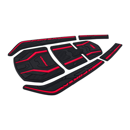 For Honda Forza 350 Rubber Fuel Tank Stickers Motorcycle Modification Accessory