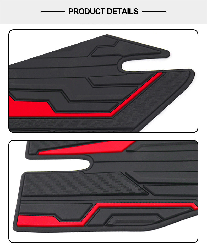 Suitable for Honda ADV160 Motorcycle Exhaust Pipe Rubber Protector Sticker Motorbike Decorative Sticker