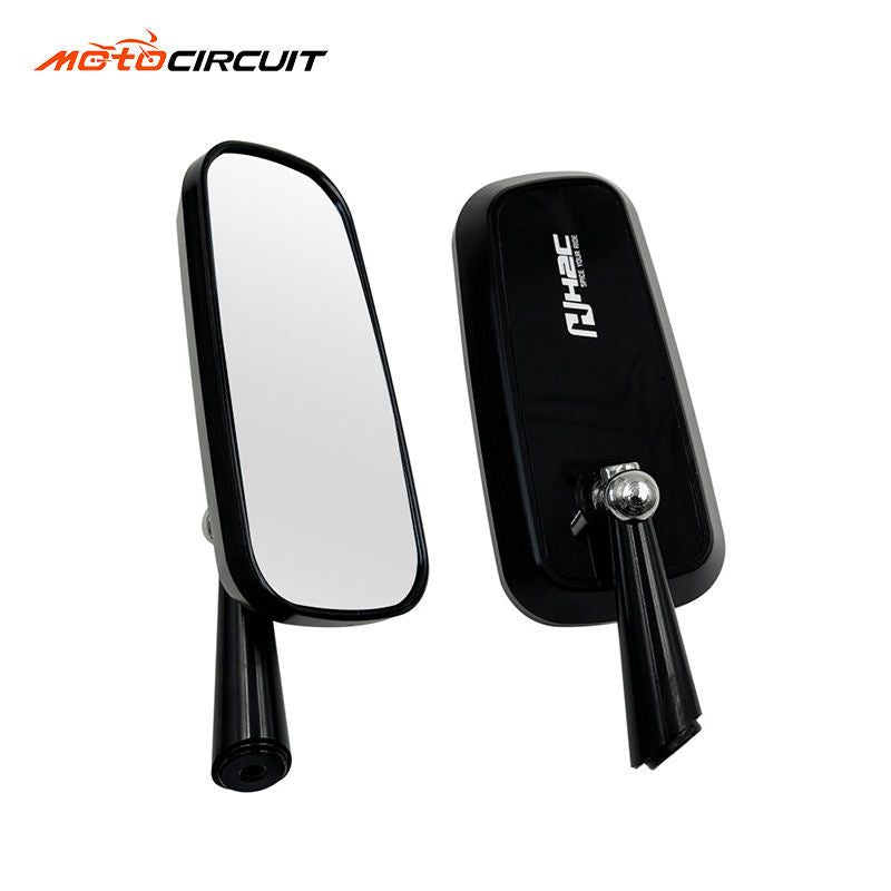 H2C Motorcycle Side Rearview Mirrors High Quality Anti-Shake Mirrors Universal Motorbike Accessories
