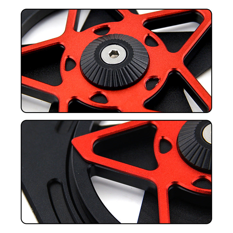 Motorcycle CNC Radior Grille with Five-blade Fan for HONDA VARIO/CLICK/PCX/ADV160 Motorbike Water Tank Cover
