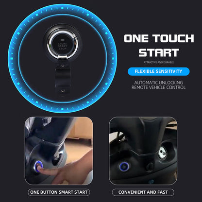 Smart APP Remote Control Waterproof Anti-Theft Motorcycle Alarm Security System - Motocircuit