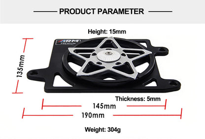 Motorcycle Water Tank Cap with Pentagonal Fan –Suitable for Honda Vario/PCX/ADV150 Models