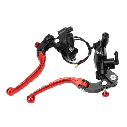 Motorcycle Straight Push Brake Master Cylinder High Core Upgrade Pressure Resistant Explosion Proof Aluminum Alloy Modified Brake Lever