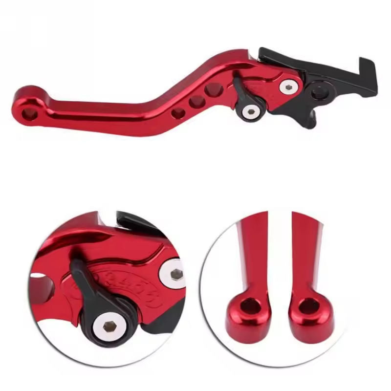 Motorcycle Universal Accessories Multi-color Fit Motorbike Retrofit/Upgrade New 1 Pair Alloy Dual Disc Brake Handle Brake Lever