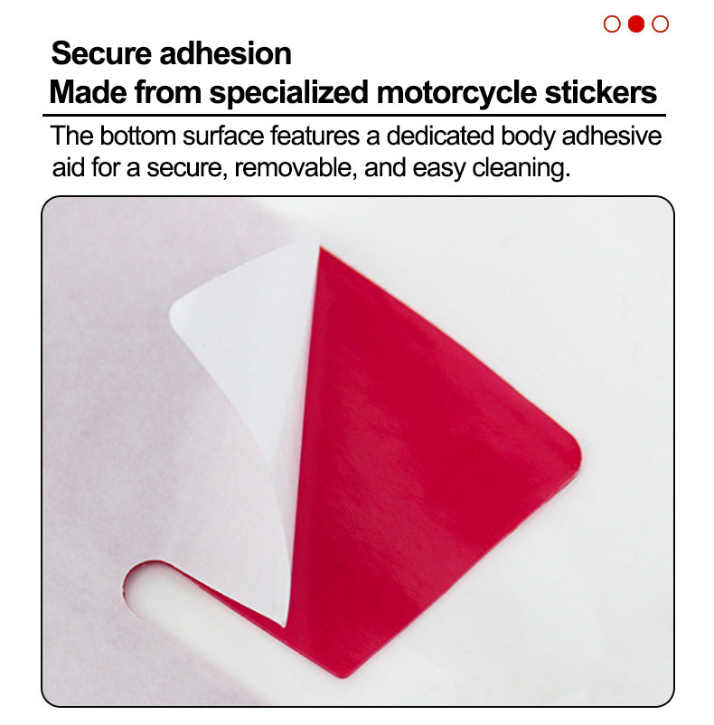 For Honda Forza 350 Rubber Fuel Tank Stickers Motorcycle Modification Accessory