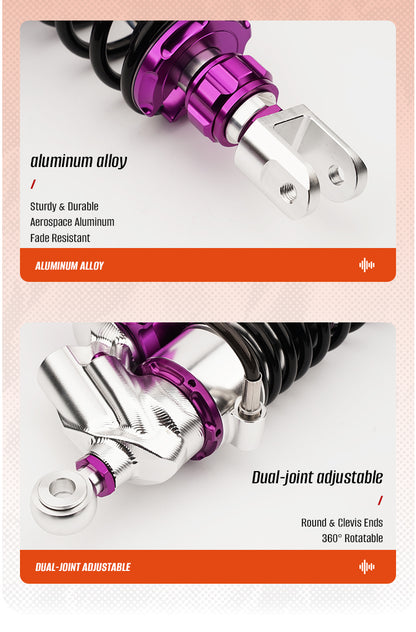 Motorcycle CNC rear shock absorber 350mm