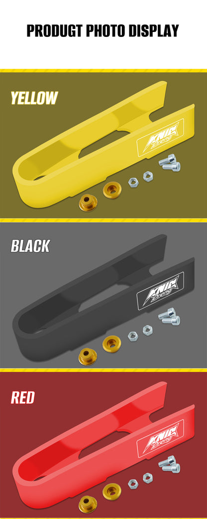 Motocircuit Motorcycle Rear Swingarm Protector for LC135 Y15ZR Lower Rubber Sleeve Retrofit/Upgrade Accessories