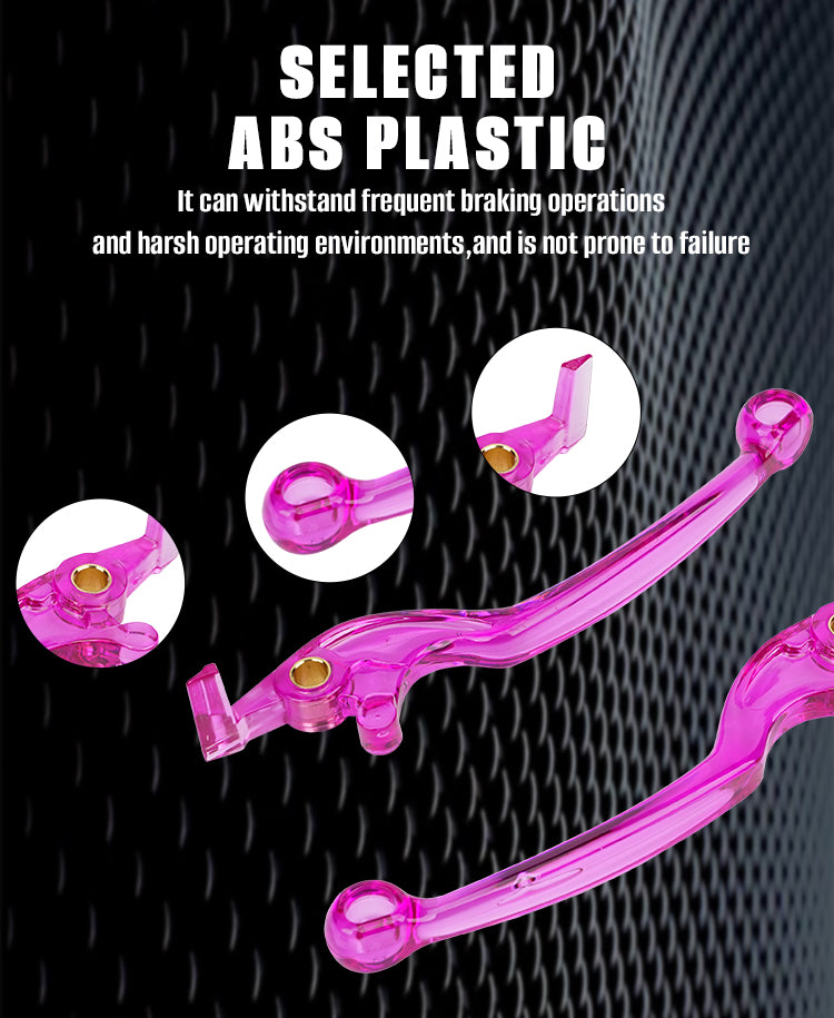 Partes De Motocicleta for Yamaha Motobike Modification Accessories Motorcycle ABS Transparent Brake Handle Lever