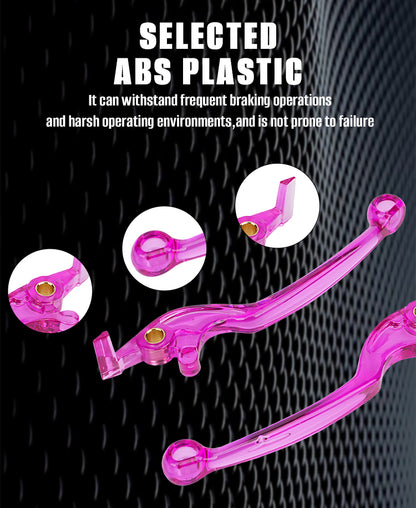 Partes De Motocicleta for Yamaha Motobike Modification Accessories Motorcycle ABS Transparent Brake Handle Lever