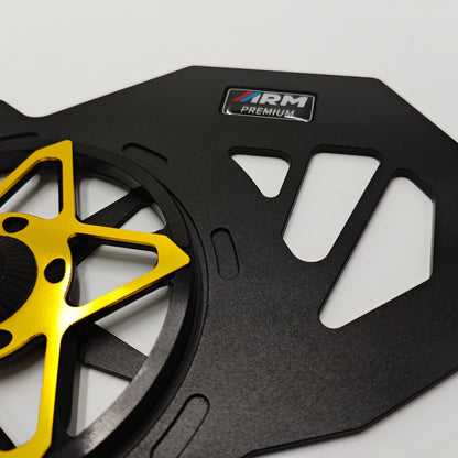 Motorcycle CNC Radior Grille with Five-blade Fan for HONDA VARIO/CLICK/PCX/ADV160 Motorbike Water Tank Cover