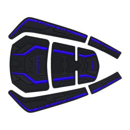 For Honda Forza 350 Rubber Fuel Tank Stickers Motorcycle Modification Accessory