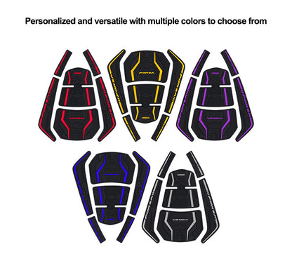 For Honda Forza 350 Rubber Fuel Tank Stickers Motorcycle Modification Accessory