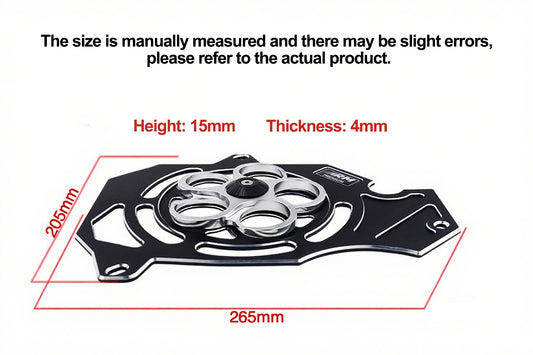 CNC Machined Motorcycle Radiator Grille for Honda VARIO/PCX/ADV160 Models Includes Fan Shroud For Improved Cooling