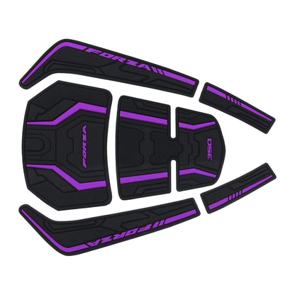 For Honda Forza 350 Rubber Fuel Tank Stickers Motorcycle Modification Accessory