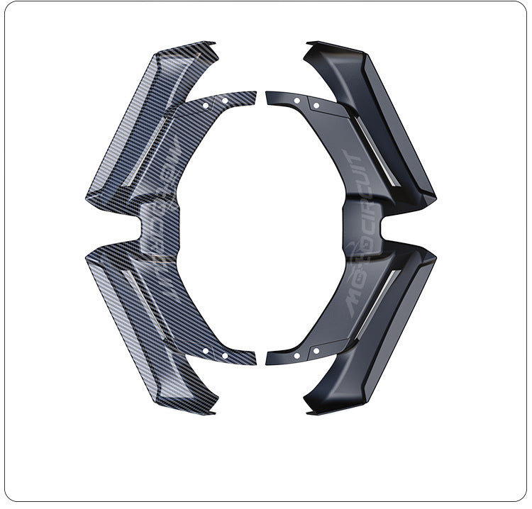 Motorcycle Modification Accessories Durable ABS Bird Beak Deflector for 21-24 Honda PCX160 - Front Lip Wind Wing | Motocircuit