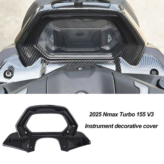 For Yamaha NMAX 155 V3 Motorcycle Instrument Cover Water Transfer Styling Scooter Dashboard Decor Parts