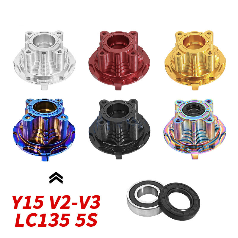 CNC Motorcycle Sprocket Seat - for Yamaha LC135/Y15ZR/LC150 - Lightweight Aluminum Alloy - Motocircuit