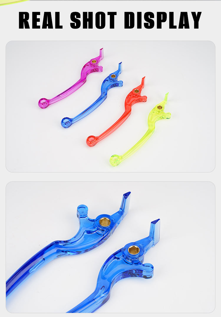 Partes De Motocicleta for Yamaha Motobike Modification Accessories Motorcycle ABS Transparent Brake Handle Lever