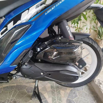 Durable Plastic Motorcycle Air Filter Cover for Honda Click 150 V2 Motorbike Engine Protection Guard