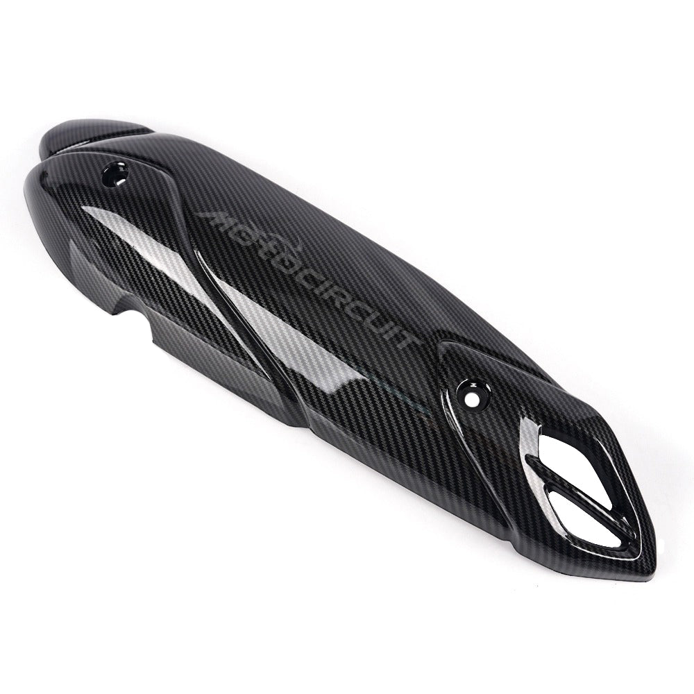 Motorcycle Anti-Scalding Exhaust Pipe Protective Decorative Cover For 2025 Yamaha Nmax155 Carbon Fiber Modified Accessories