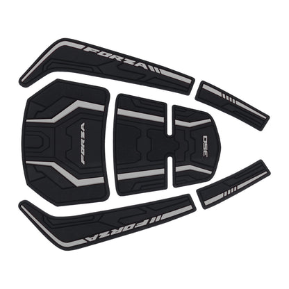For Honda Forza 350 Rubber Fuel Tank Stickers Motorcycle Modification Accessory