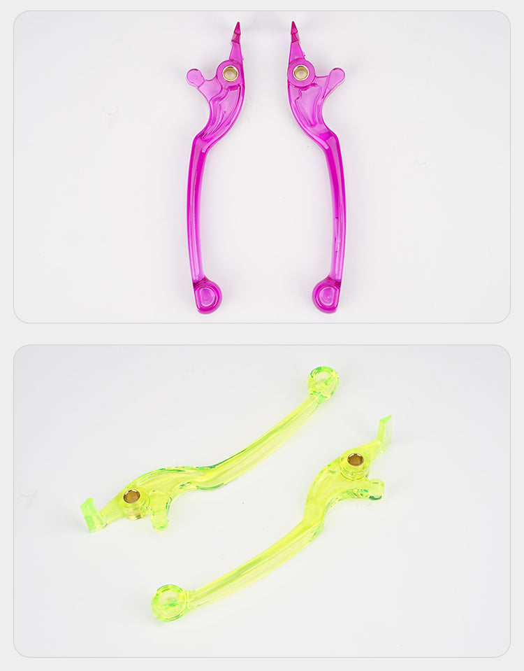 Partes De Motocicleta for Yamaha Motobike Modification Accessories Motorcycle ABS Transparent Brake Handle Lever