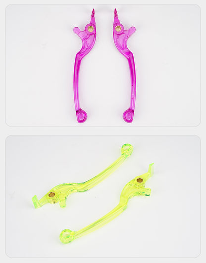 Partes De Motocicleta for Yamaha Motobike Modification Accessories Motorcycle ABS Transparent Brake Handle Lever