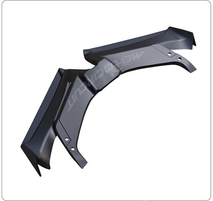 Motorcycle Modification Accessories Durable ABS Bird Beak Deflector for 21-24 Honda PCX160 - Front Lip Wind Wing | Motocircuit