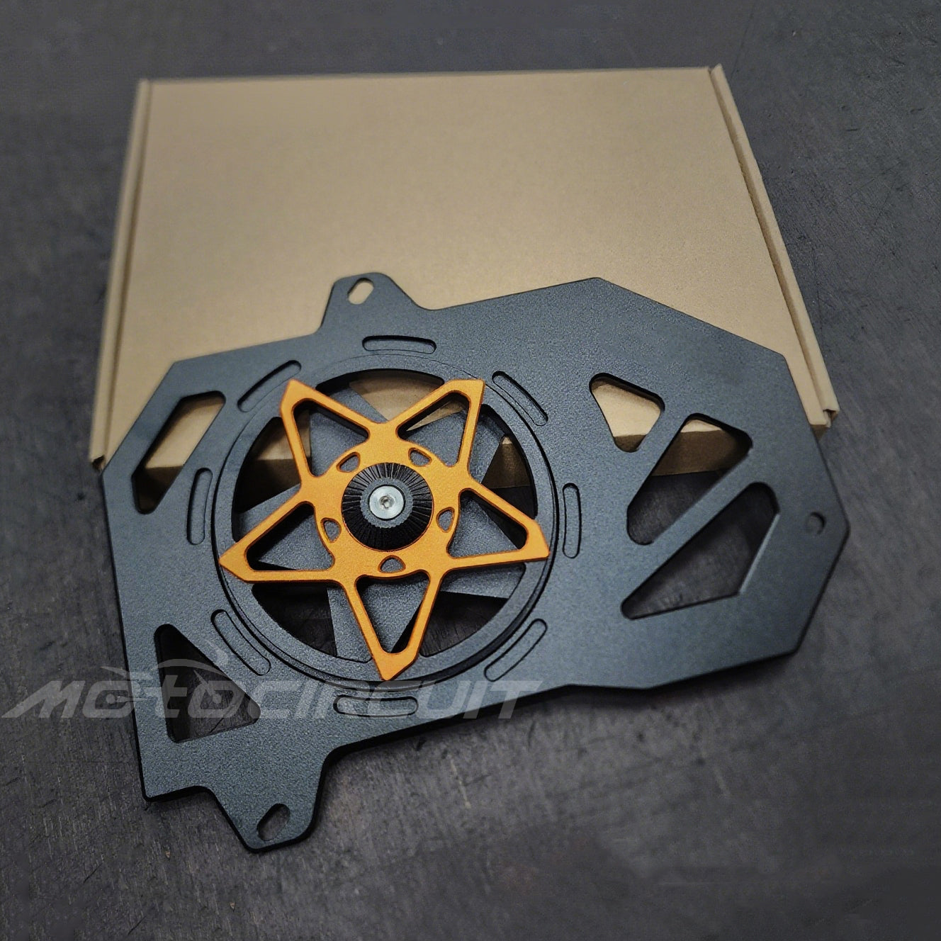 Motorcycle CNC Radior Grille with Five-blade Fan for HONDA VARIO/CLICK/PCX/ADV160 Motorbike Water Tank Cover