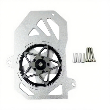 Motorcycle CNC Radior Grille with Five-blade Fan for HONDA VARIO/CLICK/PCX/ADV160 Motorbike Water Tank Cover