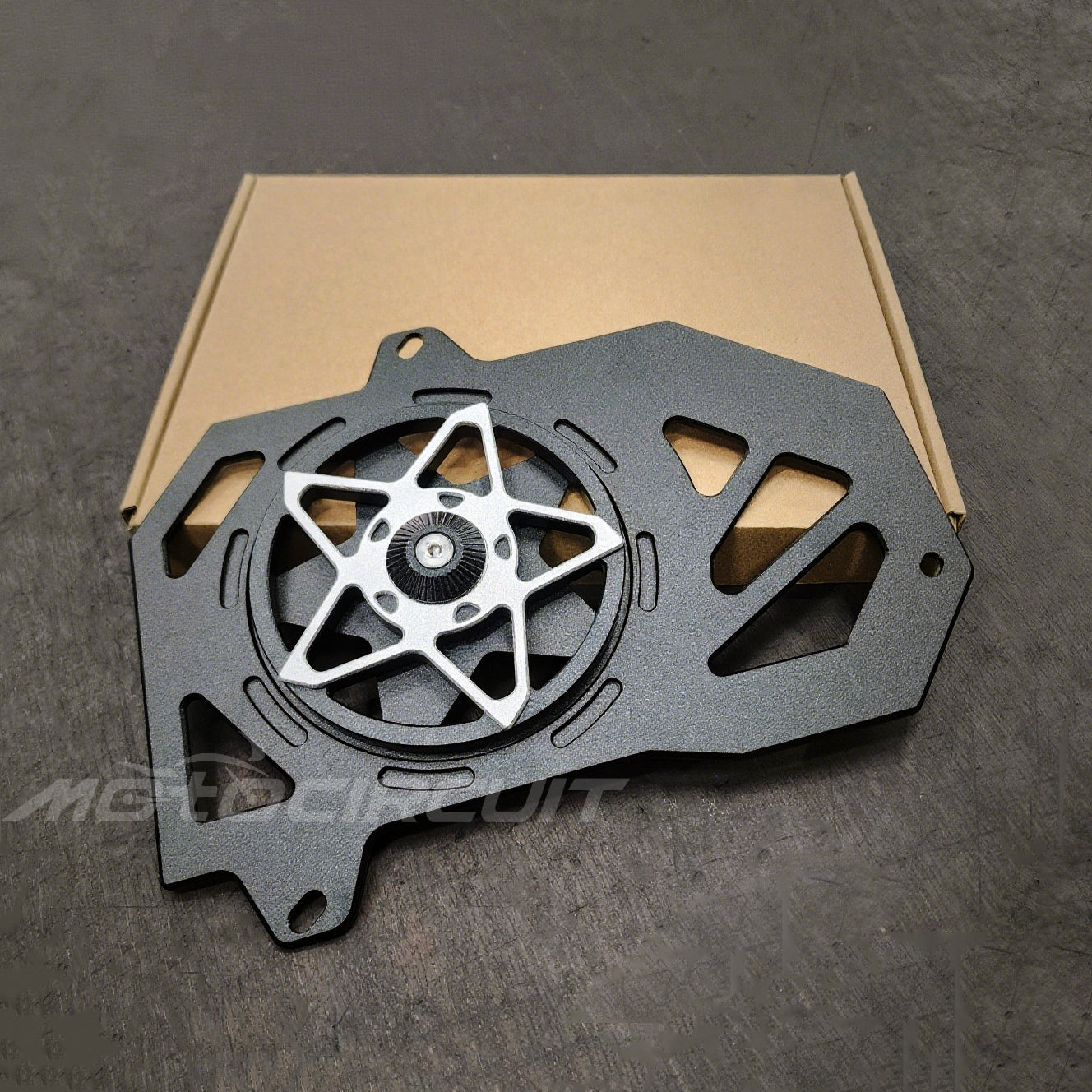 Motorcycle CNC Radior Grille with Five-blade Fan for HONDA VARIO/CLICK/PCX/ADV160 Motorbike Water Tank Cover