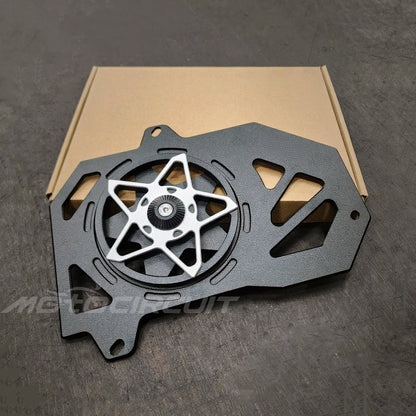 Motorcycle CNC Radior Grille with Five-blade Fan for HONDA VARIO/CLICK/PCX/ADV160 Motorbike Water Tank Cover