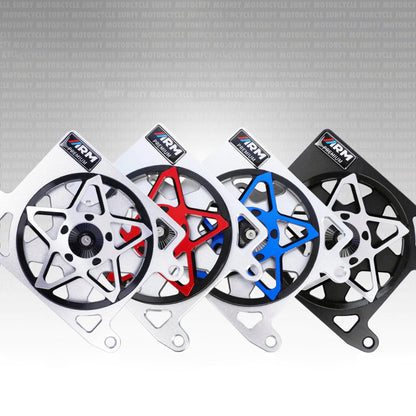 Motorcycle Water Tank Cap with Pentagonal Fan –Suitable for Honda Vario/PCX/ADV150 Models